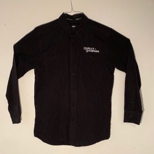 Harley-Davidson Men's H-D Long Sleeve Woven Shirt